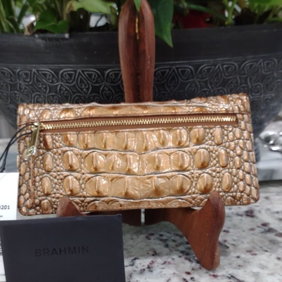 Brahmin 🎀Ady Wallet🎀Saddle Melbourne - Picture 2 of 6